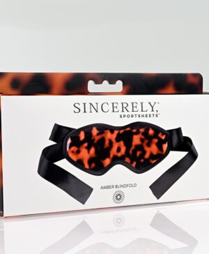 Sincerely Amber Blindfold