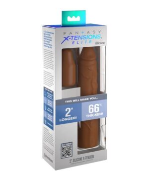 Fantasy X-tensions 8” Sleeve with 2” Plug Tan