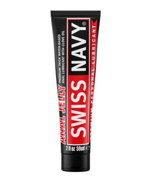 2 oz. Swiss Navy Lube Anal Jelly Lube with Clove