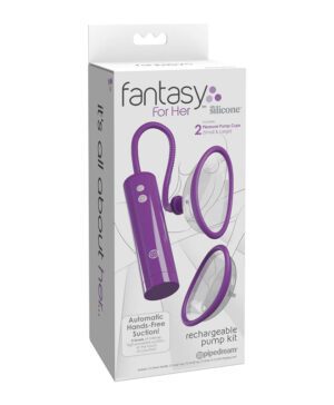Fantasy for Her Rechargeable Pump Kit