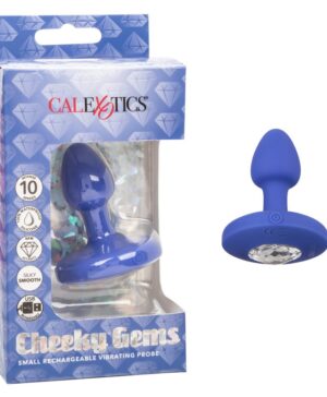 Cheeky Gems Rechargeable Probe Small Blue