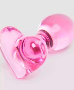 Heart Glass Butt Plug 1