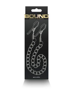 Bound Nipple Clamps - DC2 - Gunmetal