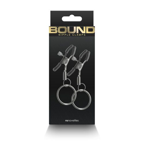 Bound Nipple Clamps - C2 - Gunmetal