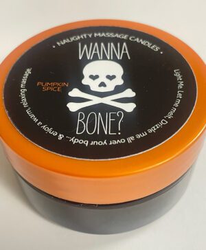 1.7 oz Massage Candle “Wanna Bone” Pumkin Spice