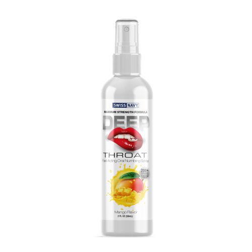 2 oz. Swiss Navy Deep Throat Spray Mango