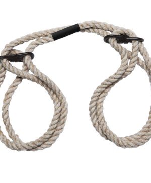 Merci Restrain 6 mm Cuffs Natural Hemp
