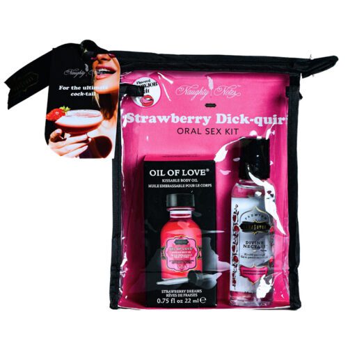 KamaSutra Cocktail Oral Sex Kit Strawberry Dickqur