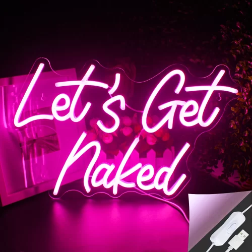 Let's Get Naked Neon Led