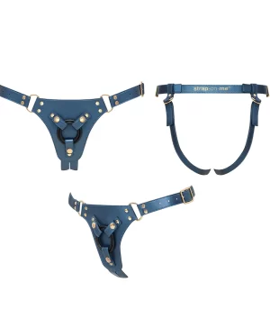 Harness Simili Generous - One Size - Blue