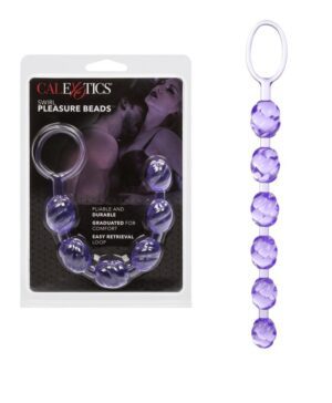 Swirl Pleasure Beads Purple