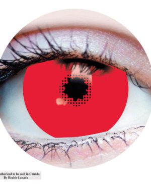 Primal Red Mini Sclera Costume Lenses