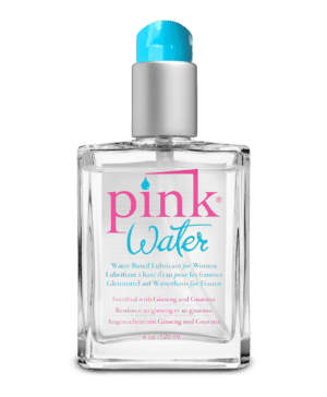 Pink Water 4oz Glass Bottle