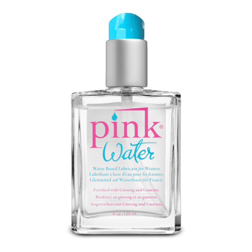 Pink Water 4oz Glass Bottle