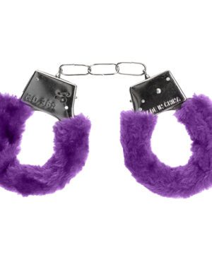 Beginners Handcuffs Furry Purple