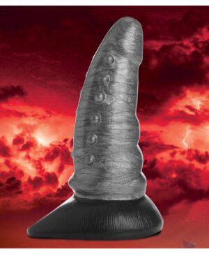 Beastly Tapered Bumpy Silicone Dildo