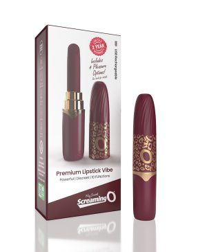 Rechargeable Vibrating Lipstick Merlot