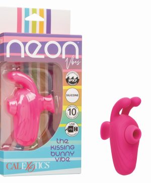 Neon Vibes The Kissing Bunny