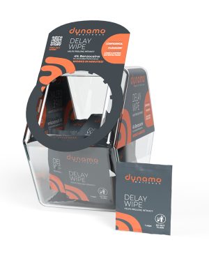 Dynamo Wellness Delay Wipe Bowl of 144